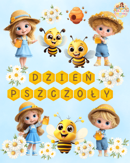 💛  🌼🐝 PAKIET DEKORACJI DZIEŃ PSZCZOŁY🐝🌼