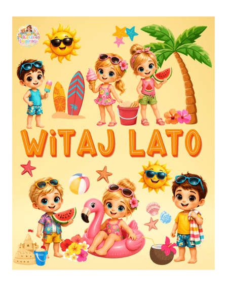 ☀️ PAKIET DEKORACJI „WITAJ LATO” ☀️