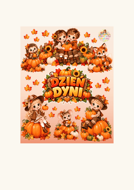 🎃 DZIEŃ DYNI – jesienna dekoracja pełna uroku! 🍂