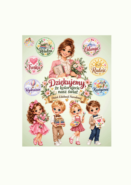🌸 DZIĘKUJEMY, że kolorujecie nasz świat” 🌸