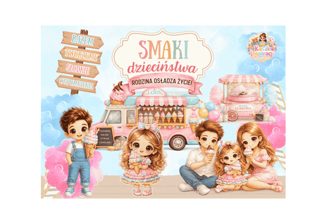 🍦 SMAKI DZIECIŃSTWA 🍭 DEKORACJA NA DZIEŃ RODZINY💕