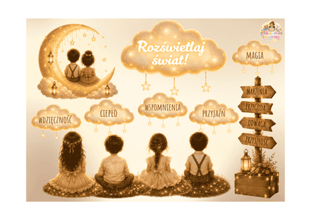 ✨ DEKORACJA NA ZAKOŃCZENIE ROKU „ROZŚWIETLAJ ŚWIAT!” ✨