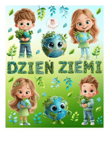 ☘️🌍 PAKIET DEKORACJI DZIEŃ ZIEMI 🌍☘️