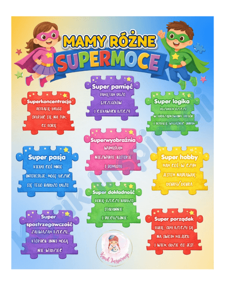 💚 SUPERMOCE 🩷 DZIEŃ ŚWIADOMOŚCI AUTYZMU