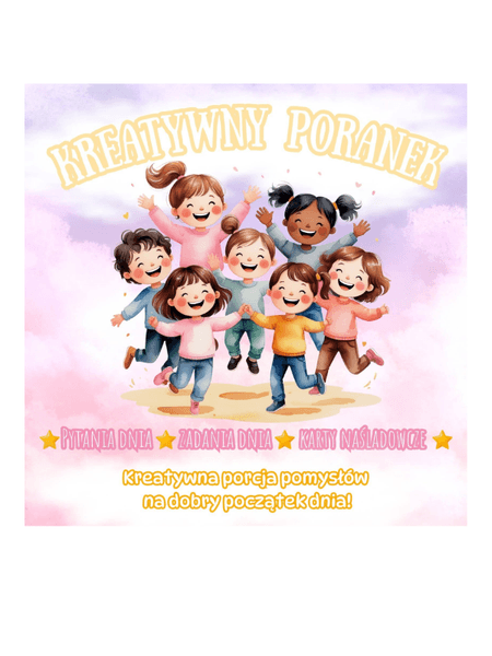🌞 KREATYWNY PORANEK – pakiet na start dnia! 🌞