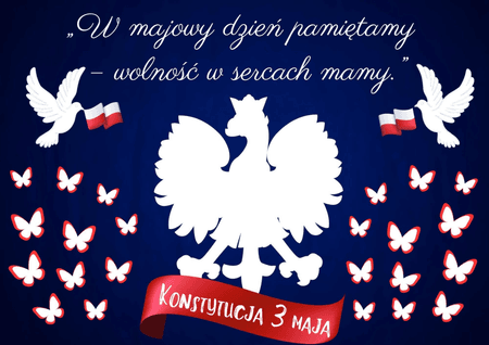 DEKORACJA KONSTYTUCJA 3 MAJA ❤️ 