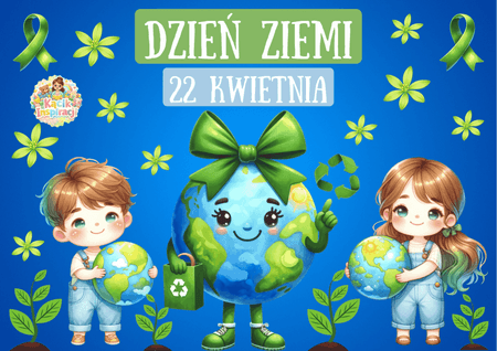 🌍 DZIEŃ ZIEMI 🌍 DEKORACJA 🩵