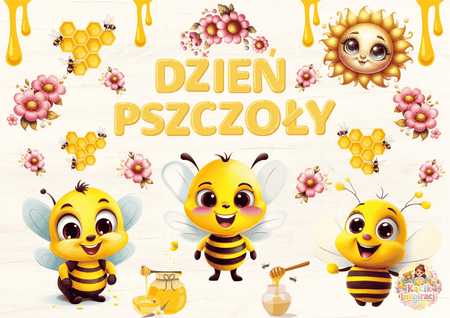 🐝 DZIEŃ PSZCZOŁY - DEKORACJA 🐝