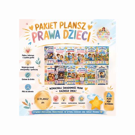 ✨ PLANSZE „PRAWA DZIECI” ✨